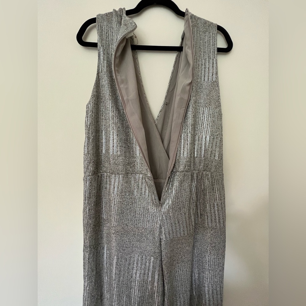 Bishop Young Aspen Zippered Back Fully Lined Elastic Waist Jumpsuit. Size M NWT - Picture 5 of 8